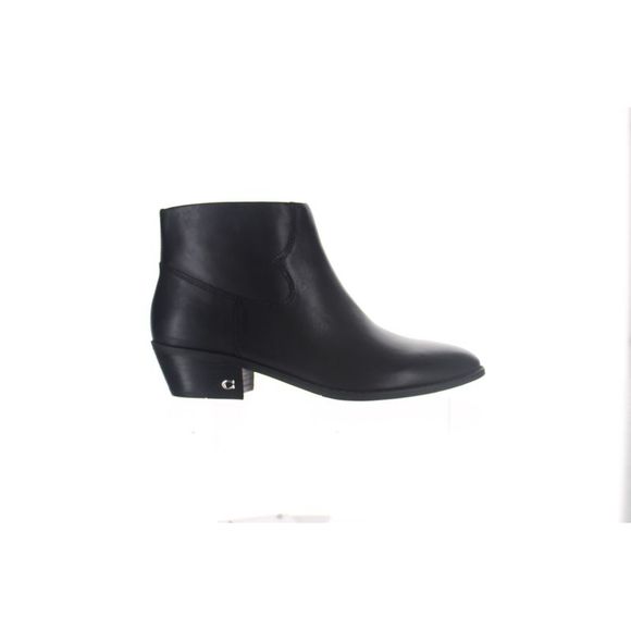 Coach Womens Dannie Black Ankle Boots Size 8 Medium (B, M) - Picture 1 of 4